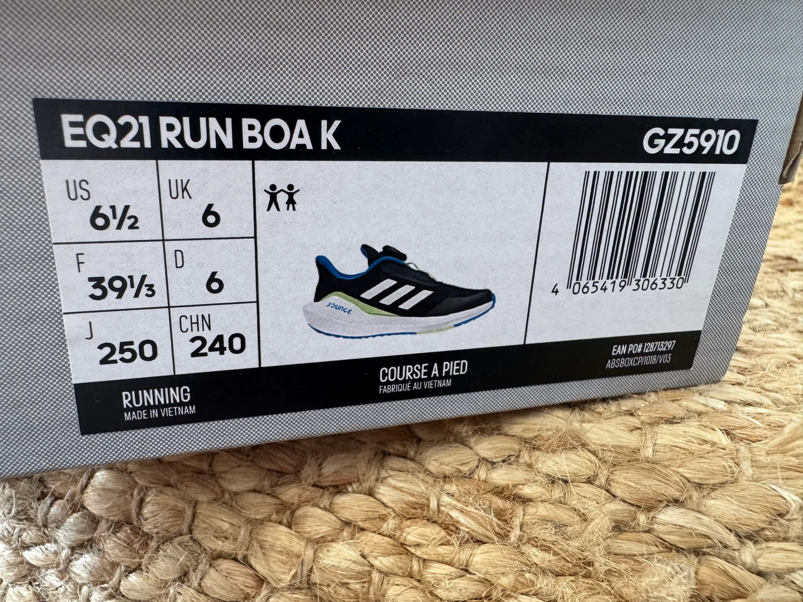 Adidas EQ21 RUN BOA K GZ5910 sneakers maat 39⅓ – photo 6